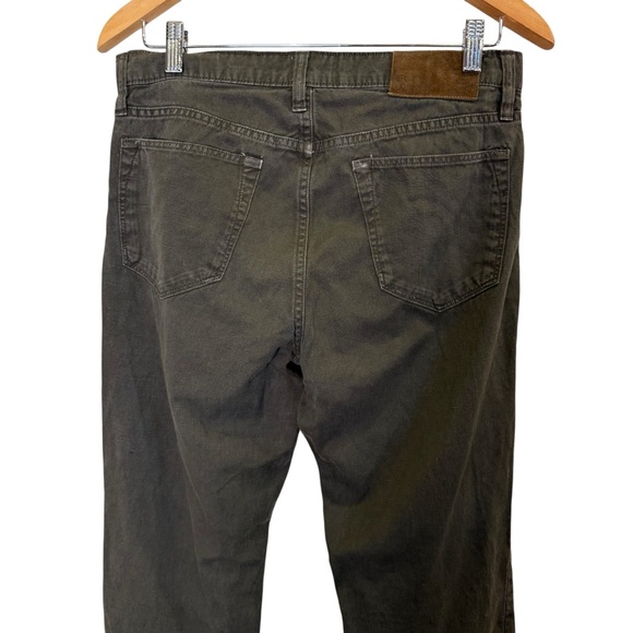 Men’s Todd Snyder Olive Slim Fit Jeans sz 30/30 - Picture 6 of 11